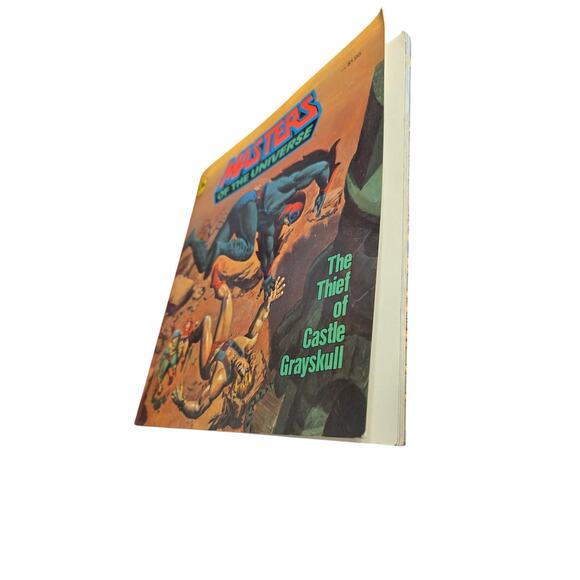 He-Man MOTU Thief of Castle Grayskull 1983 Vintage Golden Book 80s Toy Tie-In - Picture 3 of 7